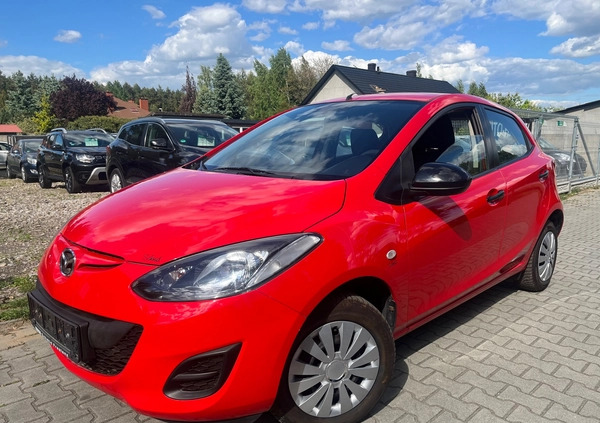 Mazda 2 cena 19900 przebieg: 158000, rok produkcji 2012 z Jarocin małe 277